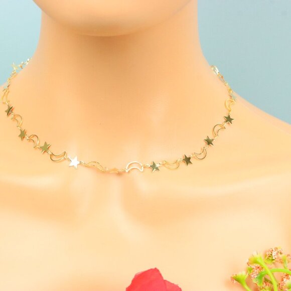 Delicate & Contemporary Necklace Chain, A Lovely Choice for Women, EVCH1588 - Picture 5 of 10